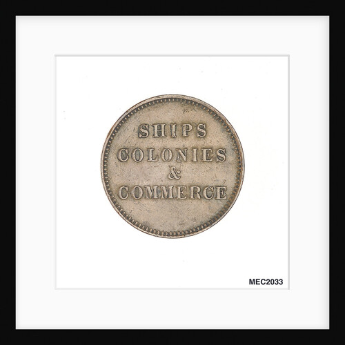 Halfpenny token by unknown