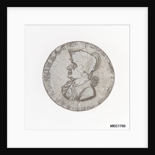 Token commemorating Admiral of the Fleet Richard Howe (1726-1799) and the Glorious First of June, 1794 by T. Wyon