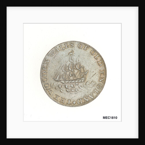 Halfpenny token commemorating Admiral of the Fleet Richard Howe (1726-1799) and the Glorious First of June, 1794 by unknown