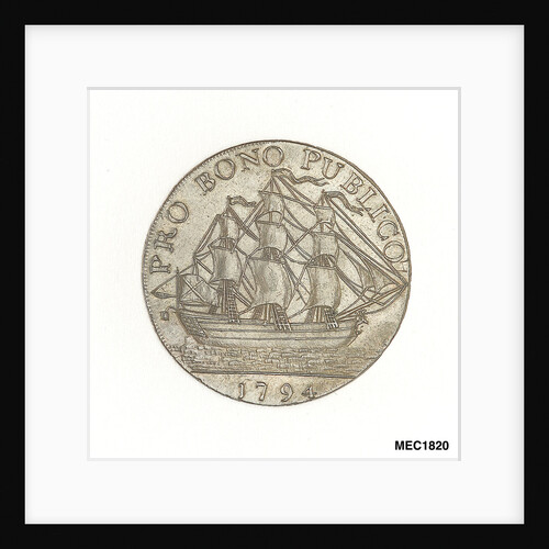 Gosport promissory halfpenny by T. Wyon