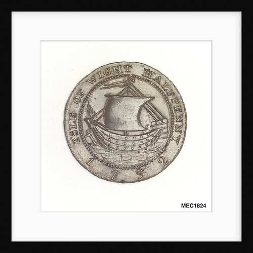 Newport halfpenny token by W. Mainwaring