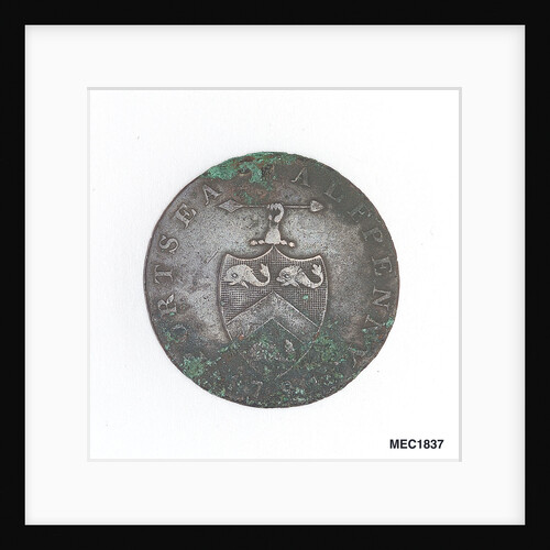 Portsea halfpenny token by unknown