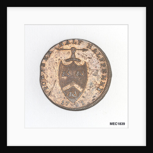 Portsea halfpenny token by unknown