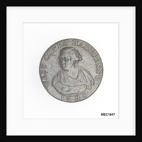 West Cowes halfpenny token by unknown