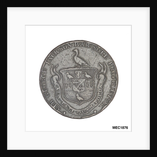 Stortford halfpenny token by Heinrich Kuchler
