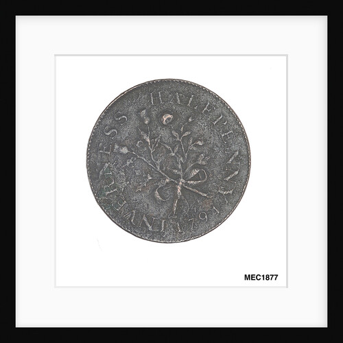 Inverness halfpenny token by unknown