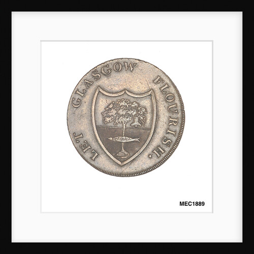 Glasgow halfpenny token by unknown