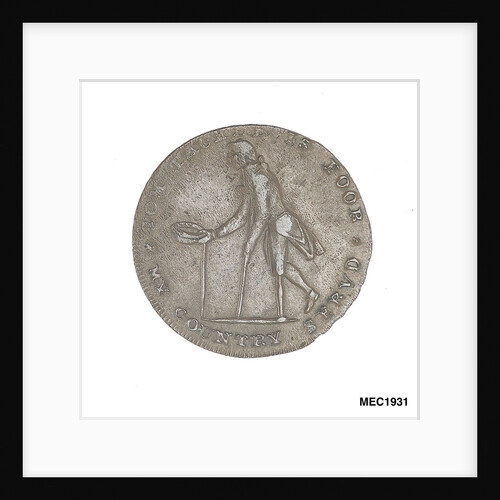 Halfpenny token commemorating Tom Tackle by unknown