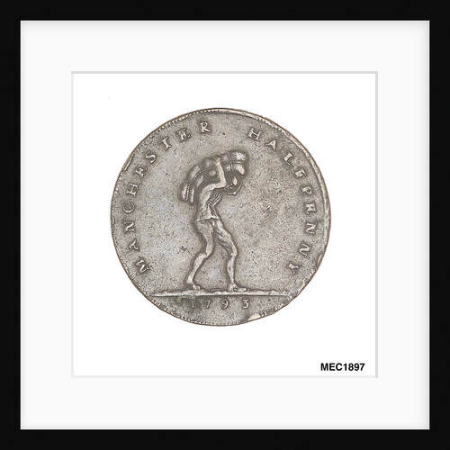 Manchester halfpenny token by unknown