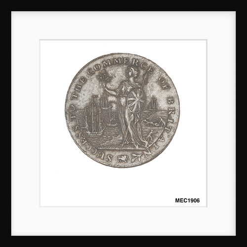 Spalding halfpenny token by T. Wyon