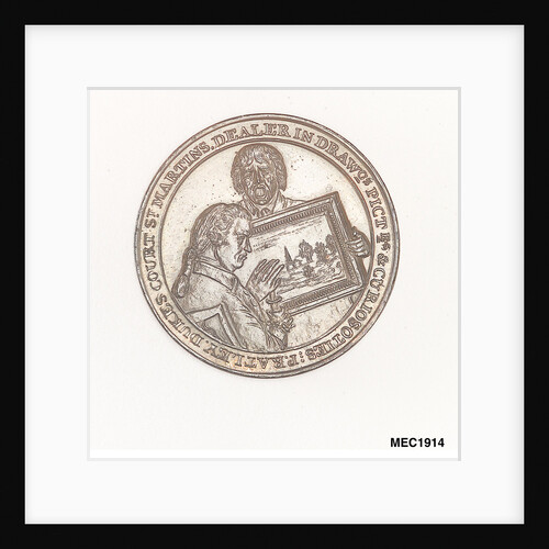 Ratley's halfpenny token by T. Wyon