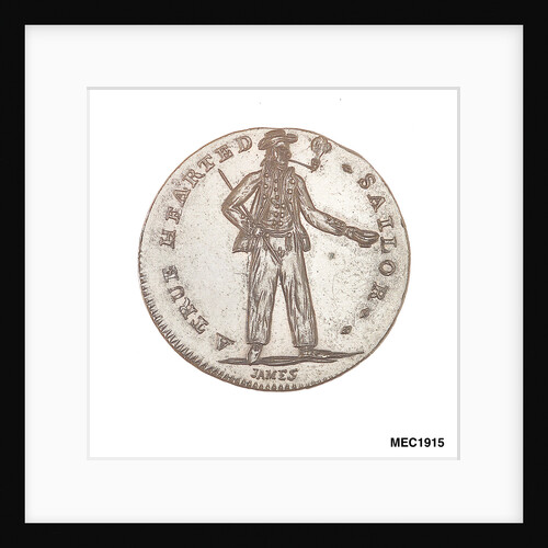 Spence's halfpenny token by C. James