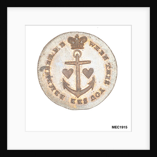 Spence's halfpenny token by C. James