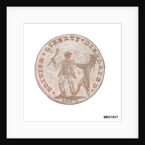 Spence's halfpenny token by T. Spence