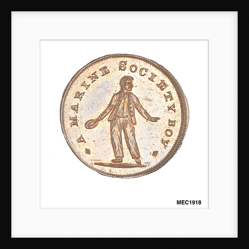 Spence's halfpenny token by C. James