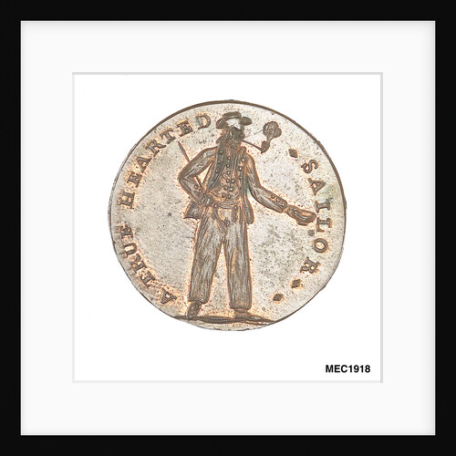 Spence's halfpenny token by C. James