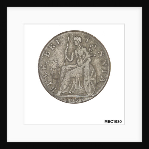 Halfpenny token commemorating Frederick Augustus, Duke of Albany and York (1763-1827) by unknown