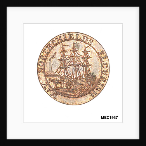 North Shields halfpenny token by unknown