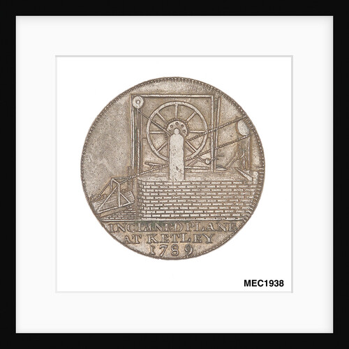 Coalbrook Dale halfpenny token by T. Wyon