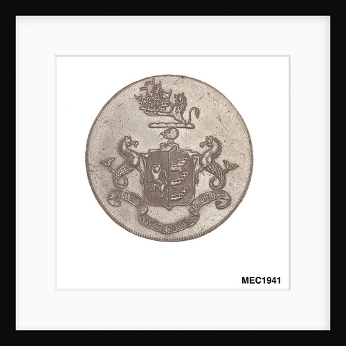 Ipswich halfpenny token by P. Kempson