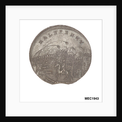 Brighton halfpenny token by Unknown