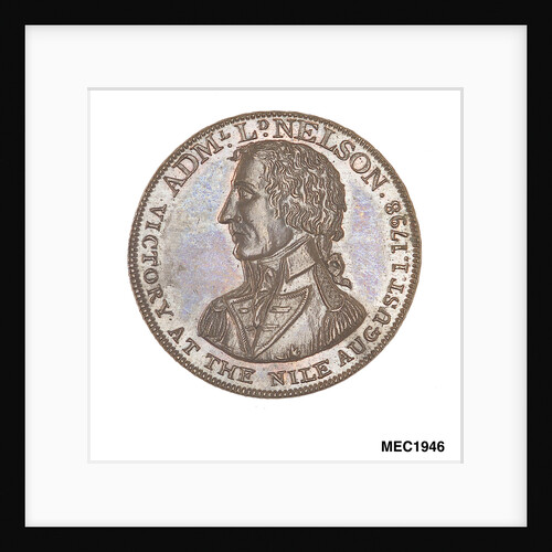 Birmingham Workhouse shilling token commemorating the battle of the Nile, 1798 by unknown
