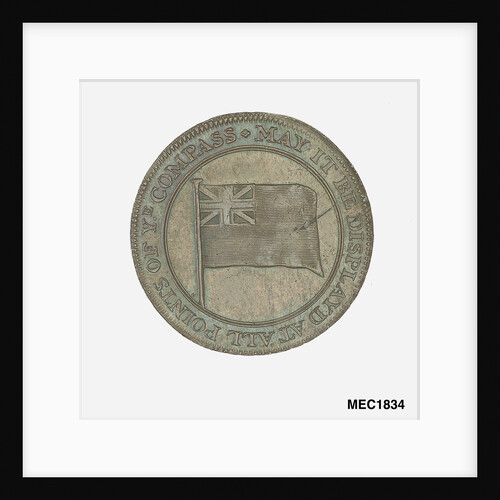 Portsmouth halfpenny token commemorating John Jervis, Earl St Vincent (1735-1823) and the battle of Cape St Vincent, 1797 by unknown
