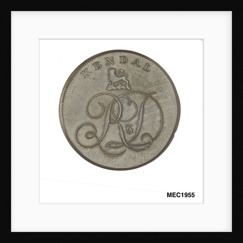 Kendal halfpenny token by unknown