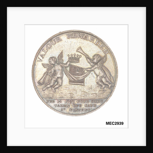 Medal commemorating John Jervis, Earl St Vincent (1735-1823) and the battle of Cape St Vincent, 1797 by unknown