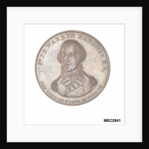 Medal commemorating Sir John Borlase Warren (1753-1822) and the action off Tory Island, 1798 by unknown