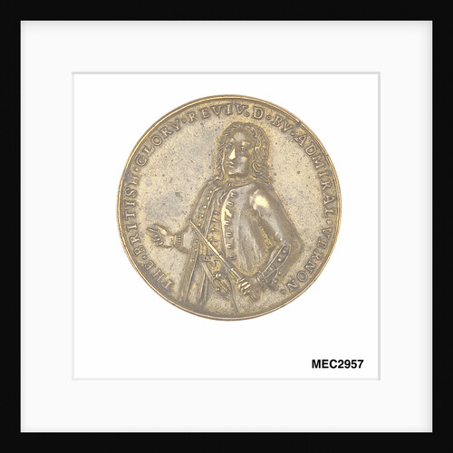 Medal commemorating depicting Admiral Vernon and the capture of Porto Bello, 1739 by unknown