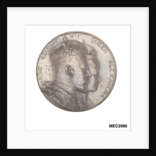 Medal commemorating the Coronation of Edward VII, 1902 by Emil Fuchs