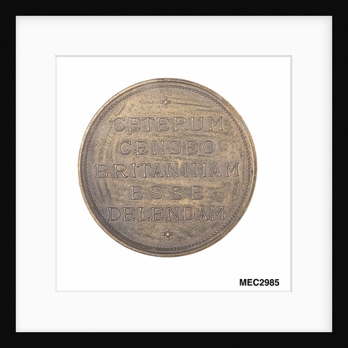 Commemorative medal by unknown
