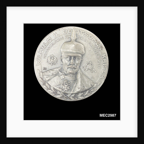 Commemorative medal depicting Kaiser Wilhelm II by unknown