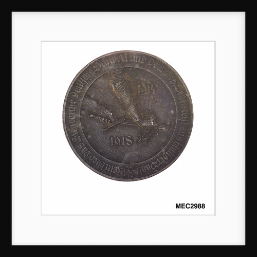 Medal commemorating the First World War by Unknown