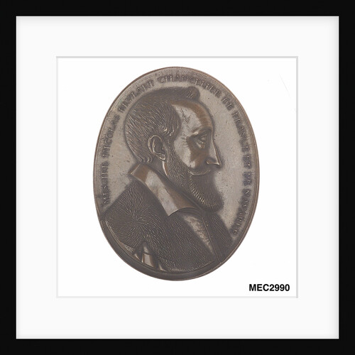 Commemorative medal depicting Nicholas Brulart by unknown