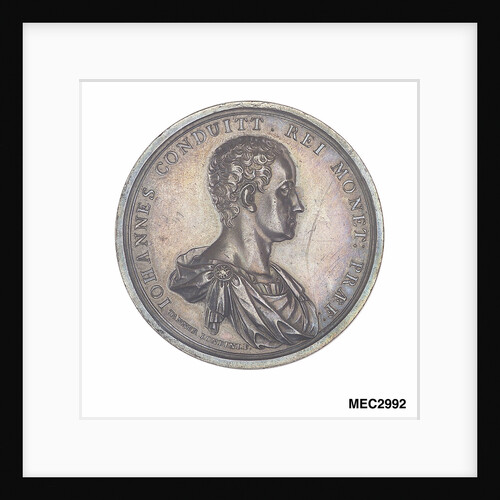 Commemorative medal depicting Master of the Mint, John Conduitt (1688-1737) by Tanner