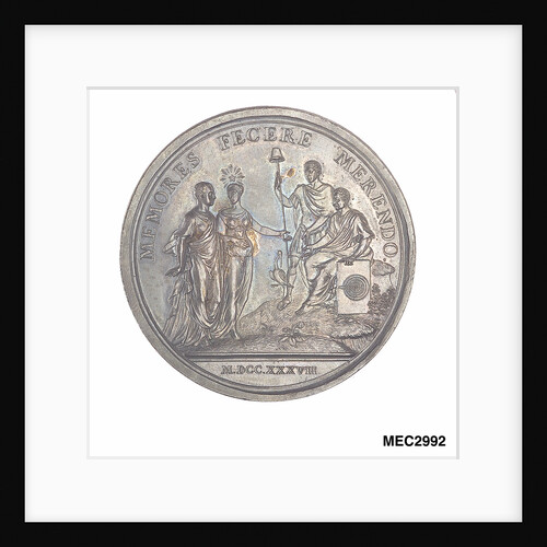Commemorative medal depicting Master of the Mint, John Conduitt (1688-1737) by Tanner