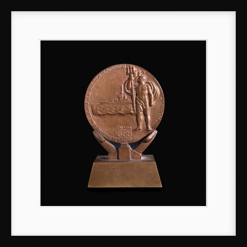 Medal commemorating Admiral of the Fleet, Andrew Browne Cunningham  (1883-1963) by Georges Guiraud
