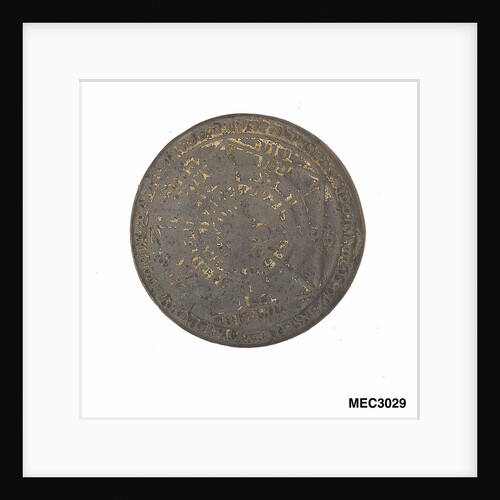 Astronomical amulet, with Hebrew inscriptions by unknown