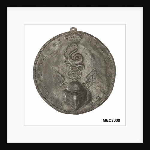 Commemorative medal depicting Sir Theodore Turquet de Mayerne (1573-1655) by Nicholas Briot