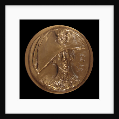 Medal commemorating Vice-Admiral Horatio Nelson (1758-1805) and Trafalgar by Ronald Searle