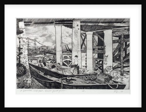 A Greenwich scrap yard. Dreams of Past Glories by Richard Fozard