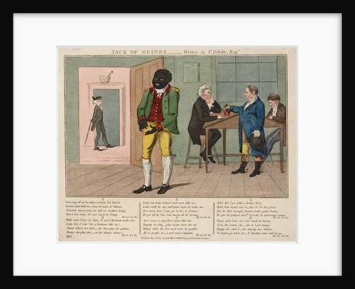 Jack of Guinea by Isaac Cruikshank