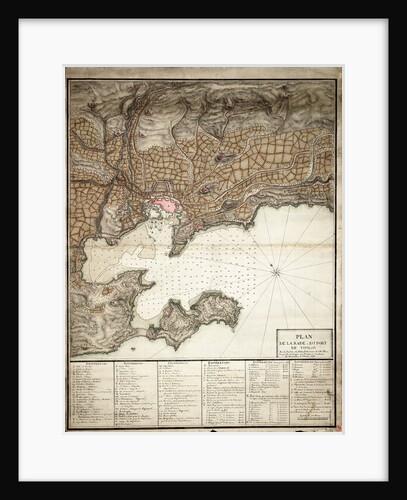Plan of Toulon by Anonymous