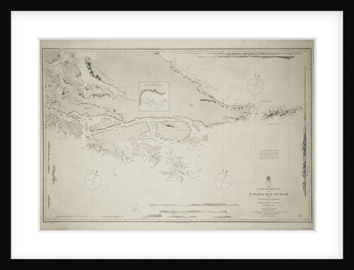 The south-eastern part of Tierra del Fuego with Staten Island, Cape Horn and Diego Ramirez Island by Robert Fitzroy