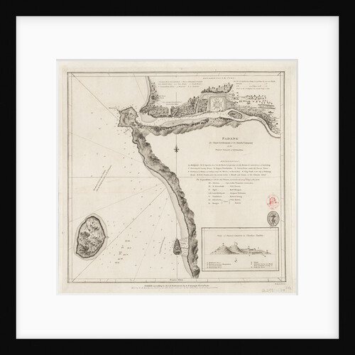Padang - the chief settlement of the Dutch Company on the west coast of Sumatra by Alexander Dalrymple
