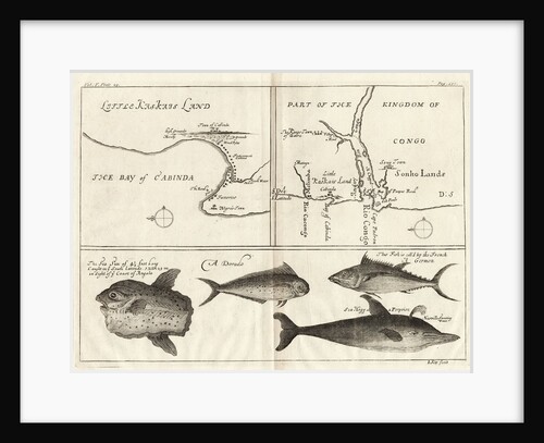 Chart of Gulf of Guinea, Africa by Gerard van Keulen