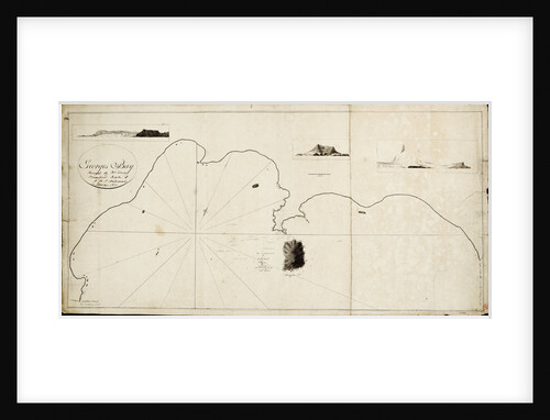 St. George's Bay surveyed by Edward Bransfield, Master of HMS 'Andromache' by Edward Bransfield