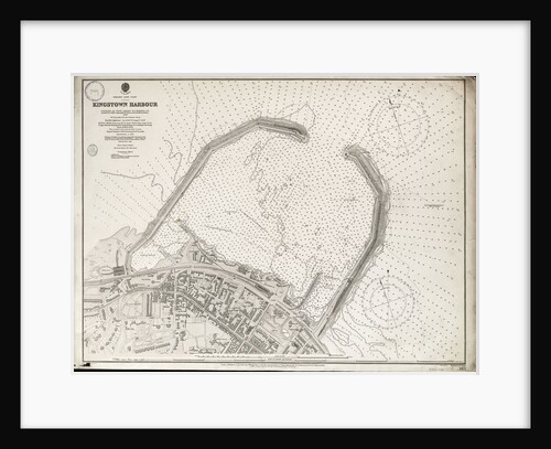 Kingstown Harbour, east coast of Ireland by W.F. Maxwell